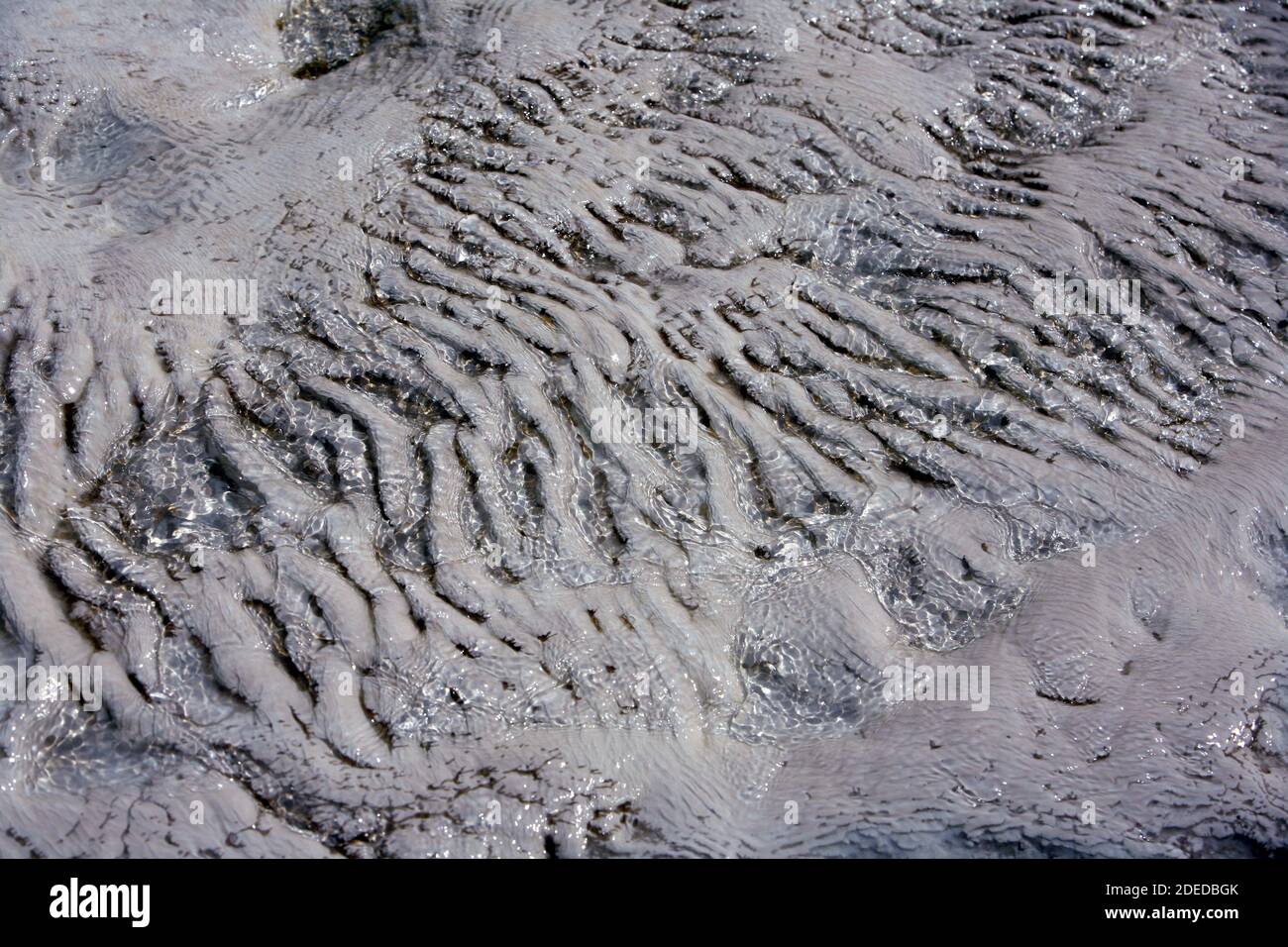 Sinter Land UNESCO World Heritage Sinter terraces of Pamukkale, Denizli, Turkey ...