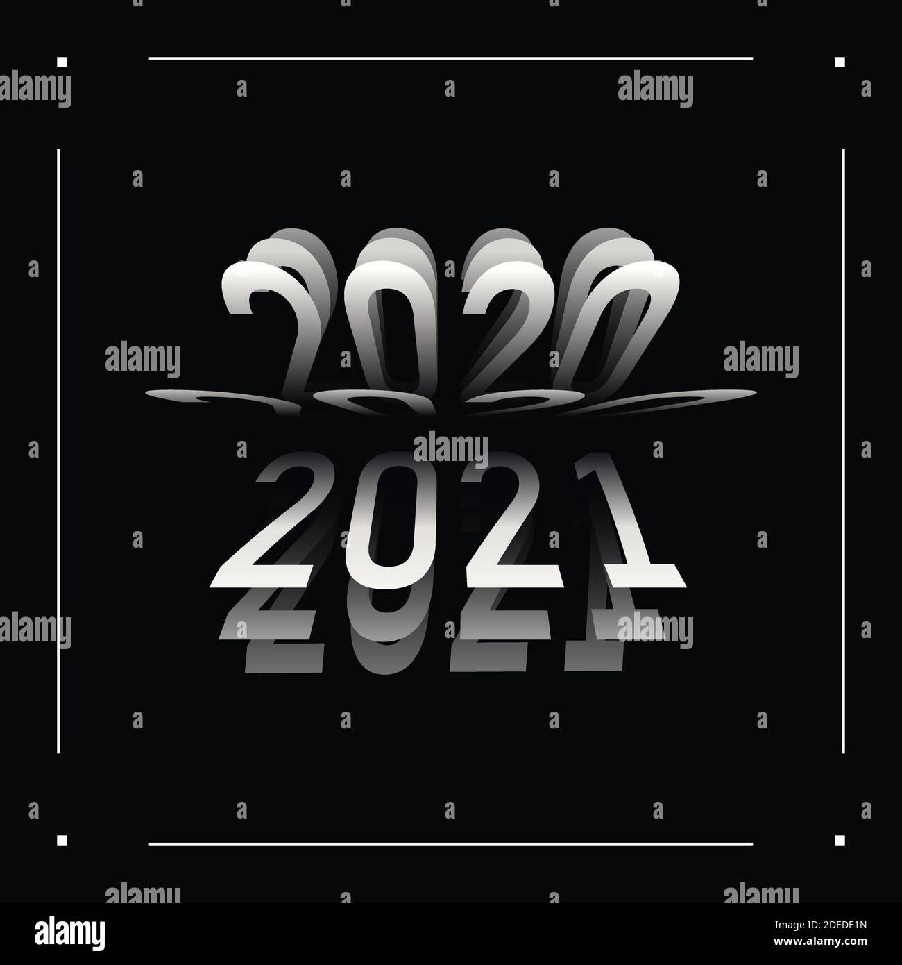 Image black white numbers Stock Vector Images - Alamy