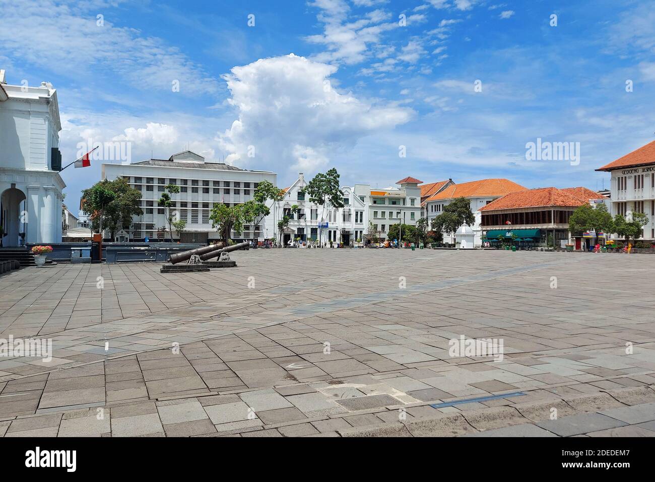 Kota Tua, Old Town, Jakarta, Batavia Old Town, Indonesia Stock Photo