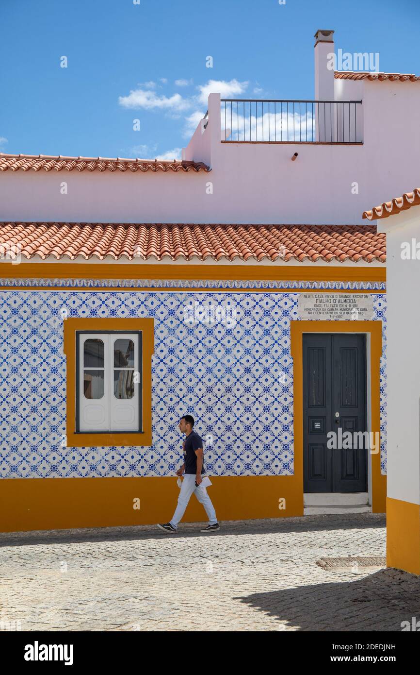 Museum Fialho de Almeida, in the village of Cuba, Alentejo, Portugal Stock Photo