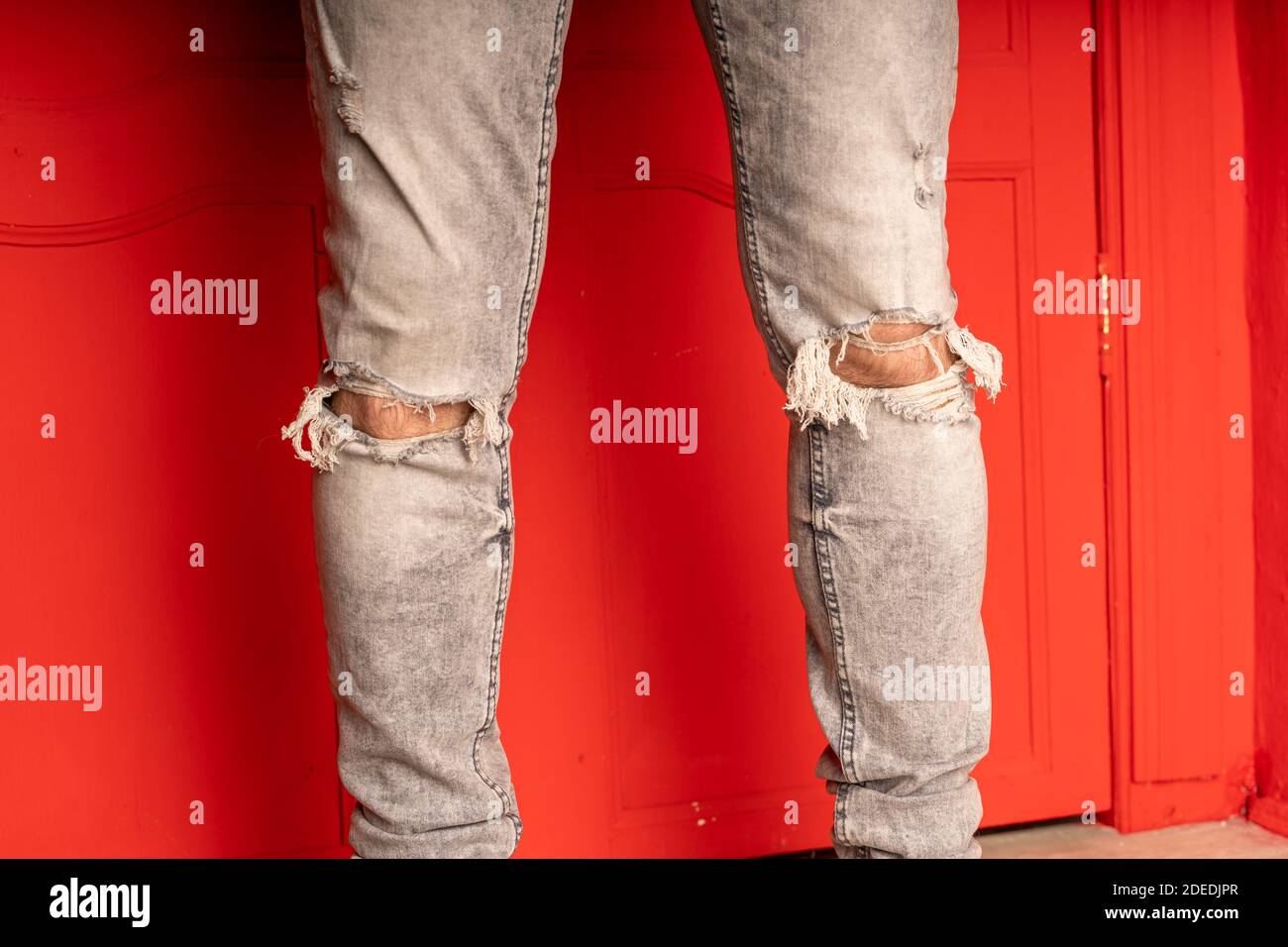 Hole Jeans Men's Summer Trend Nine Points Pants Tide Brand Big Hole  Exaggerated Super Hole Denim Pants High Street - Jeans - AliExpress