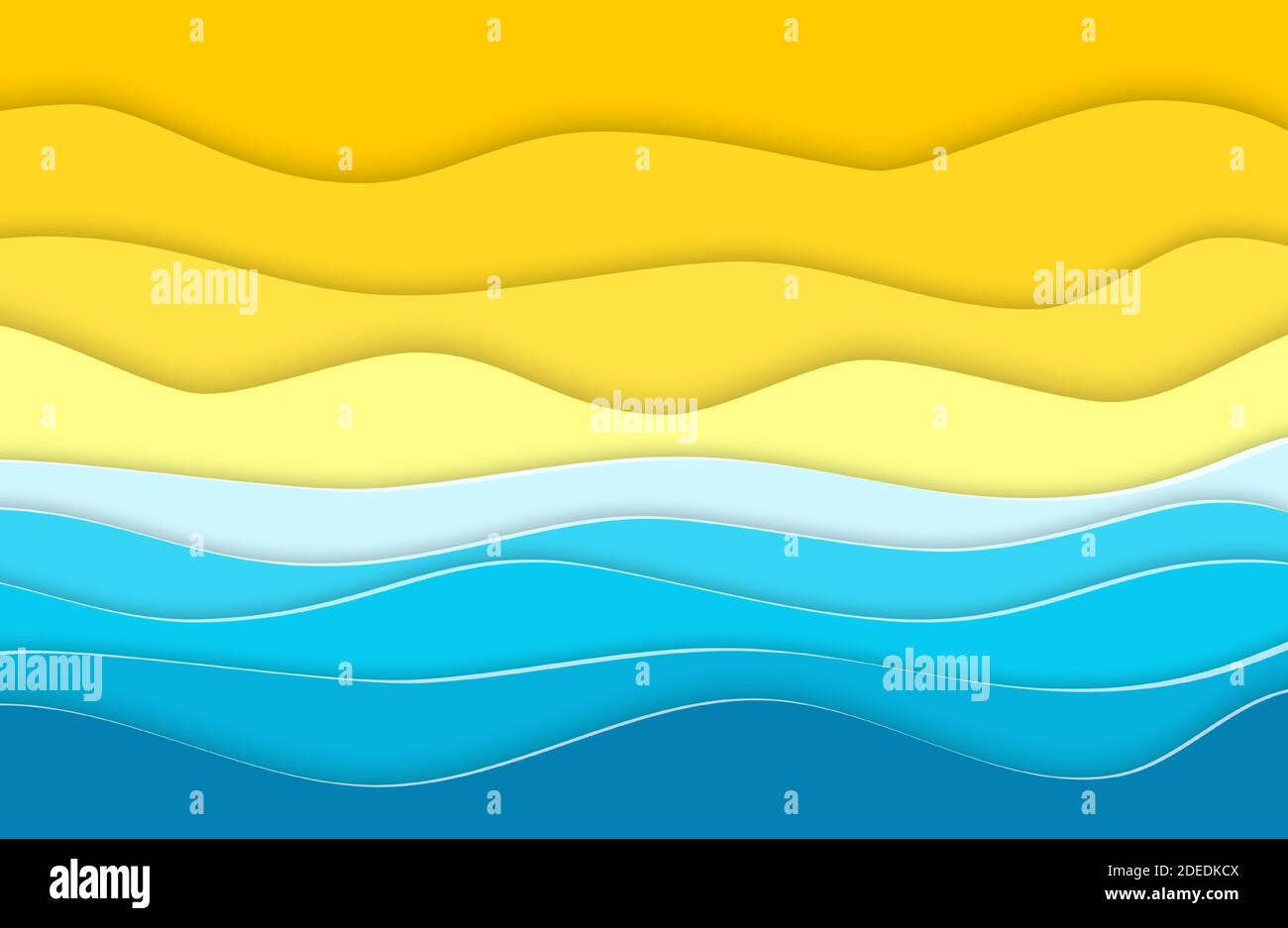 Abstract blue sea and beach Stock Vector Image & Art - Alamy