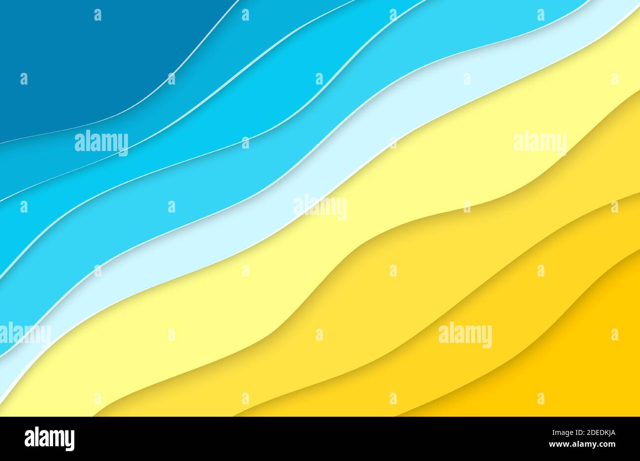 Abstract blue sea and beach Stock Vector Image & Art - Alamy