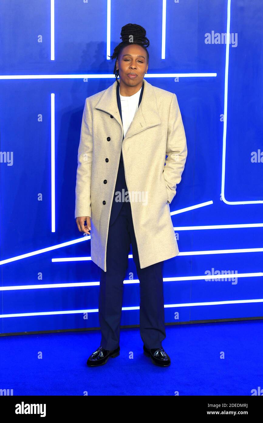 Lena Waithe attends the European Premiere of 'Ready Player One' at Vue West End on March 19, 2018 in London, England. Stock Photo