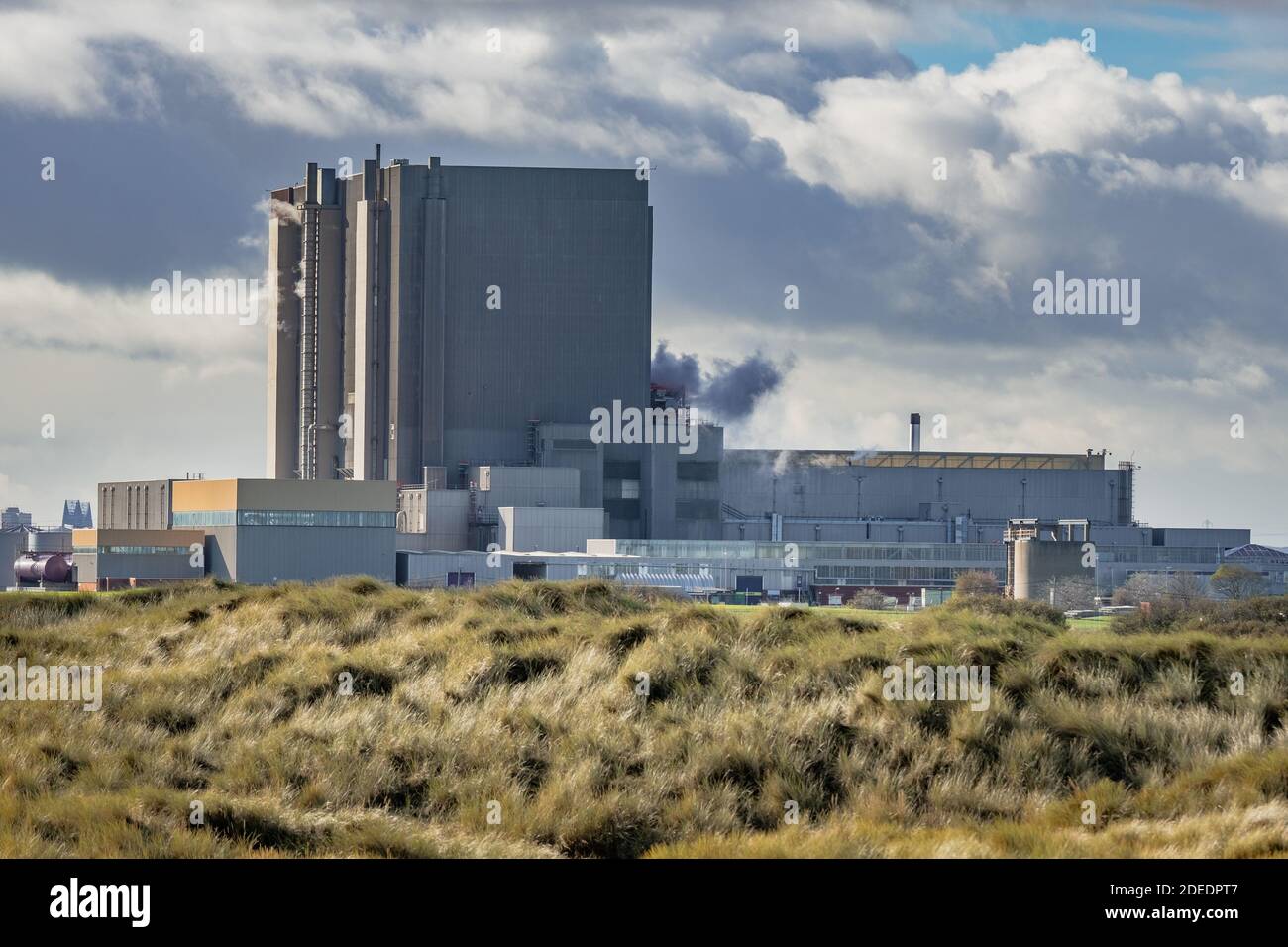 Hartlepool Nuclear Power Station Stock Photo