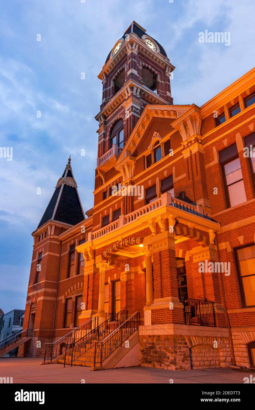 Campbell County Circuit Court Building, Newport, Kentucky, USA Stock Photo