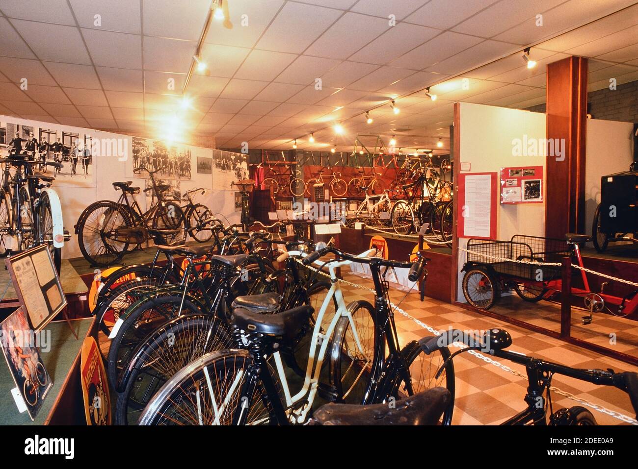 The National Cycle Museum, Lincoln, Lincolnshire, England, UK. Circa