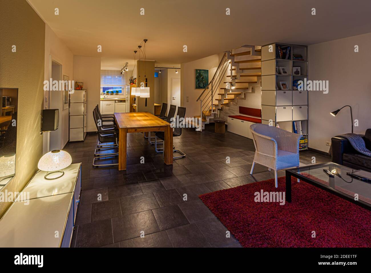 Typical apartment of a German family Stock Photo Alamy