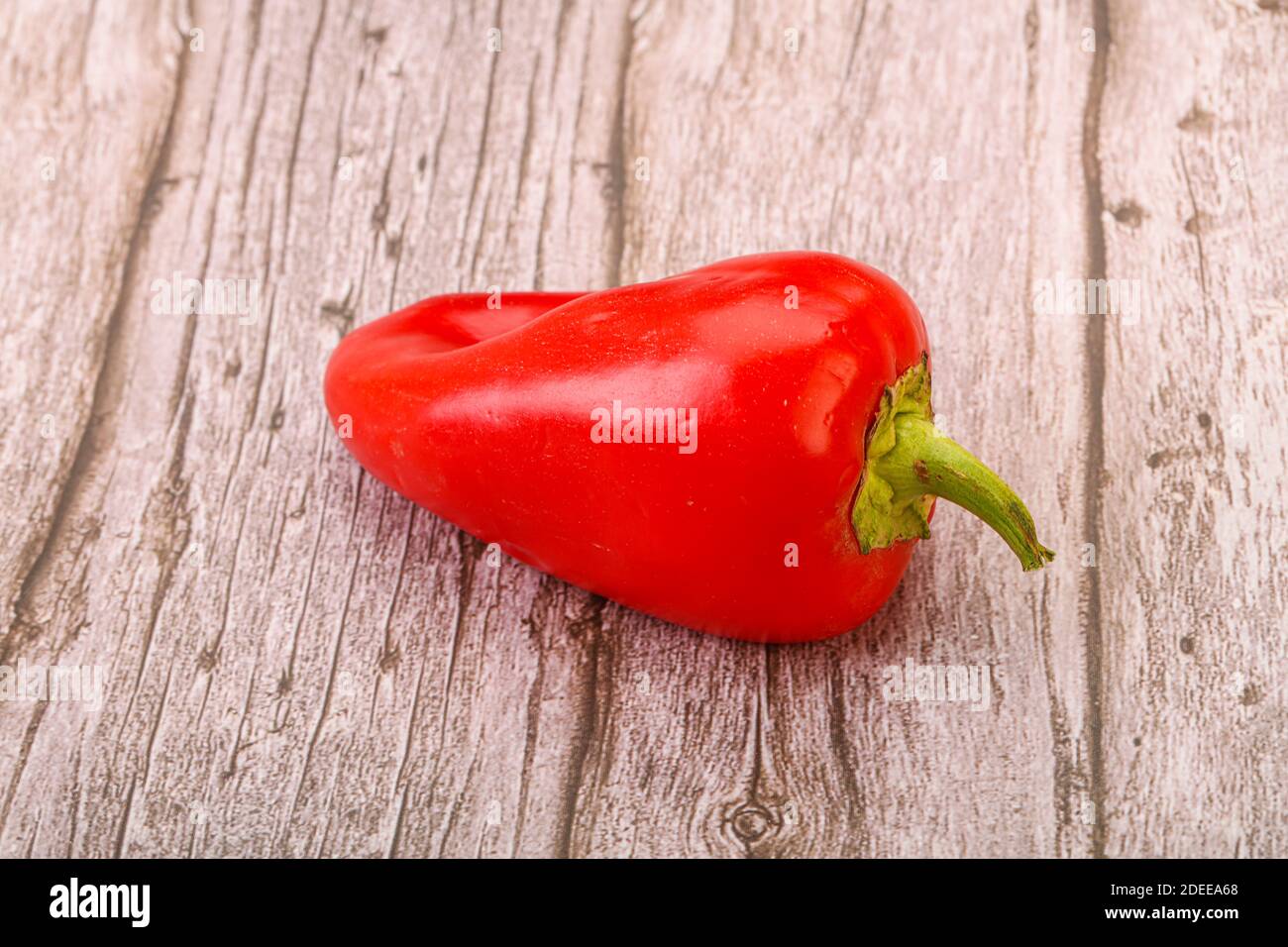 Sweet Red Bell Bulgarian pepper isolated Stock Photo - Alamy