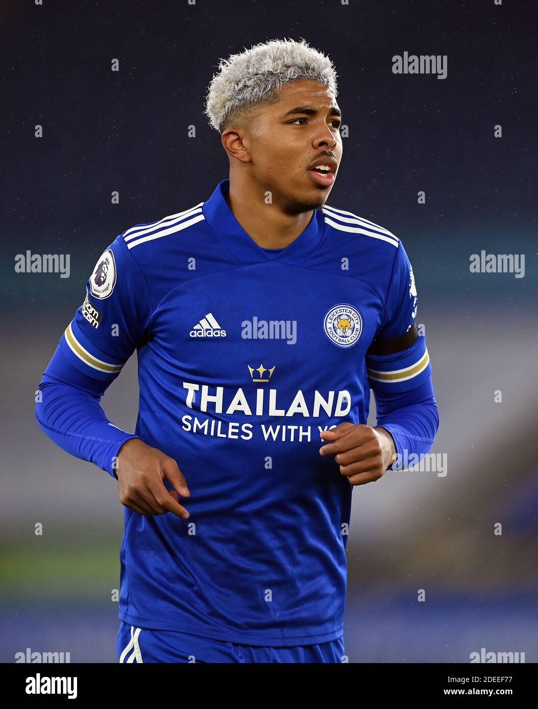 Leicester City's Wesley Fofana during the Premier League match at the ...