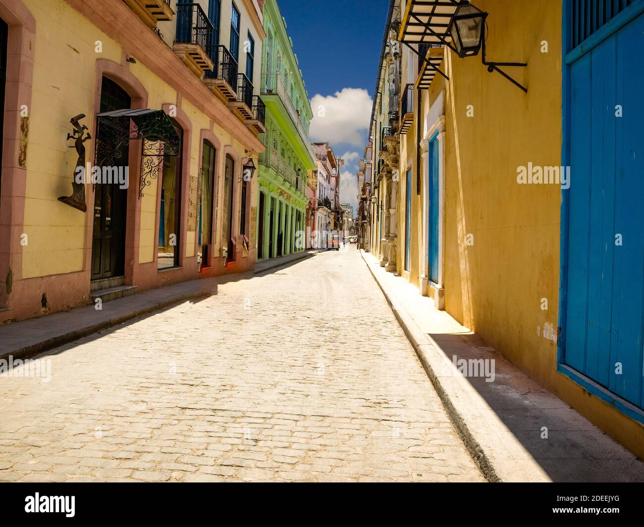Where Hemmingway lived in Cuba. Cuban spring - Beautiful tropical landscape Stock Photo