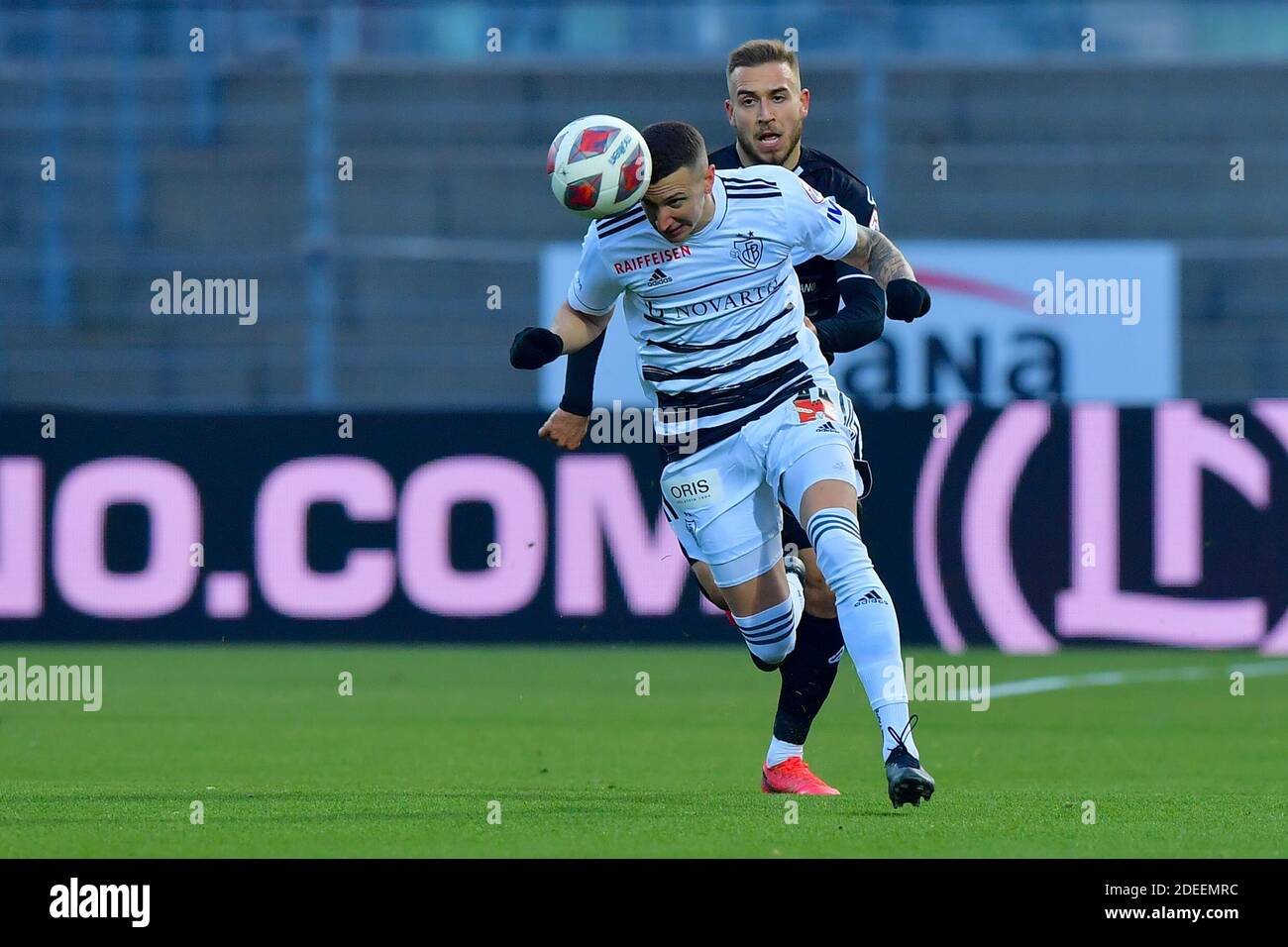 Lugano, Switzerland. 29th Nov, 2020. Andrea Padula (#72 FC Basel