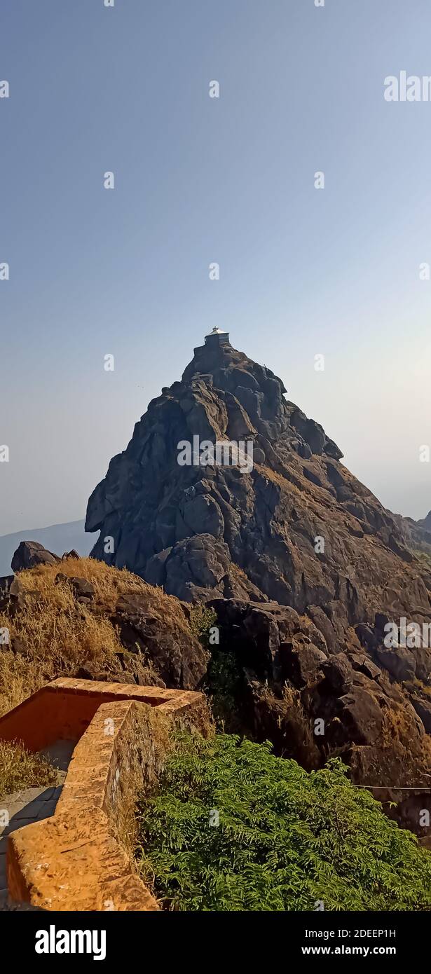 A beautiful shot of the Mount Girnar in Junagadh, Gujarat, India Stock  Photo - Alamy
