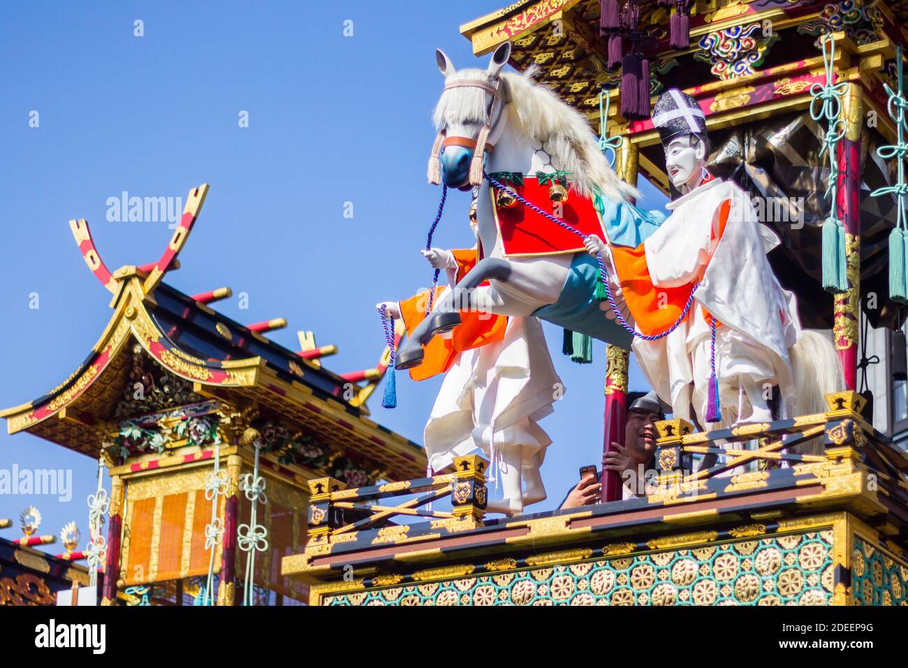 Traditonal Japanese during the Hachiman Matsuri, Takayama's