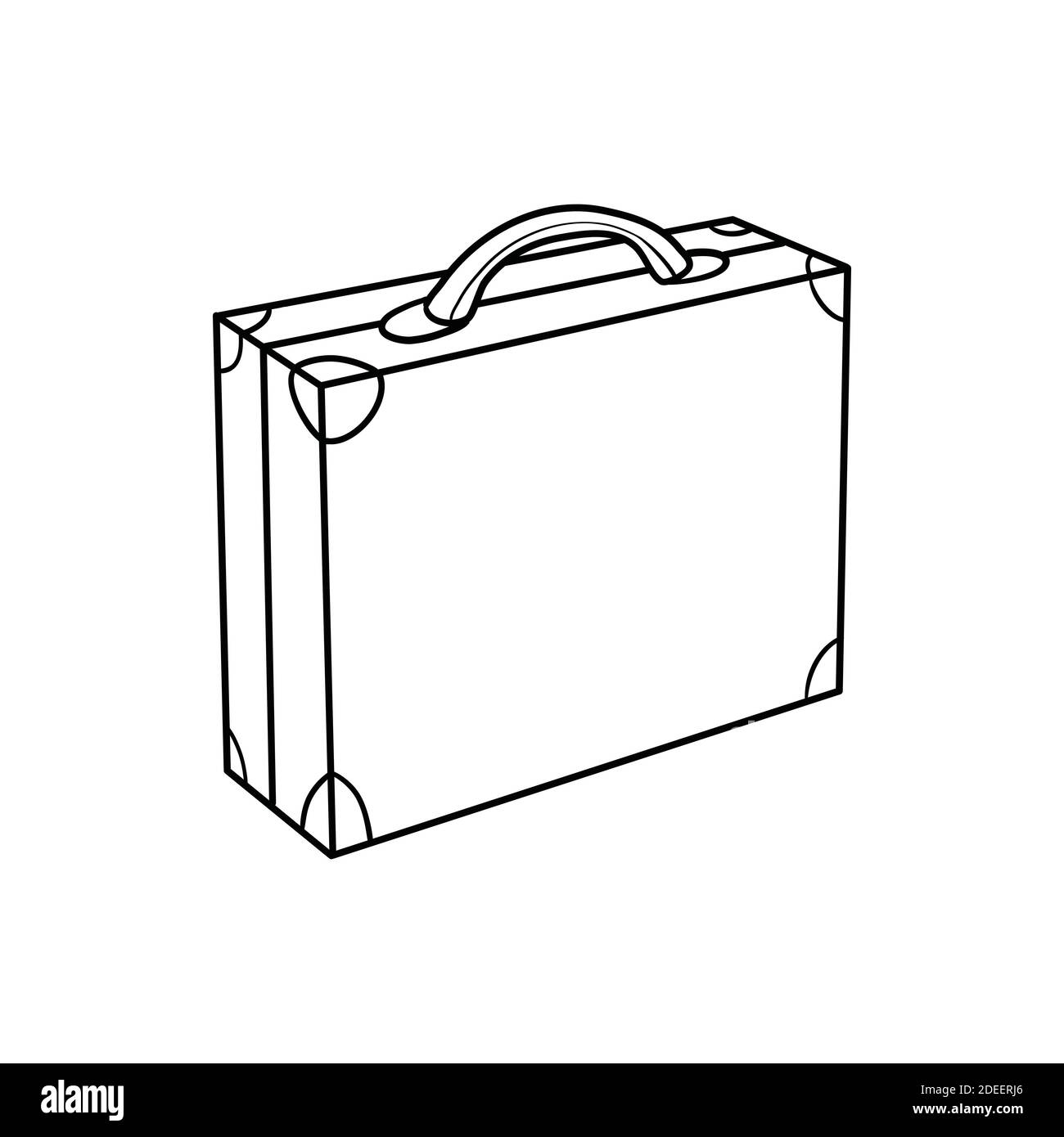 suitcase vector sketch 8686439 Vector Art at Vecteezy