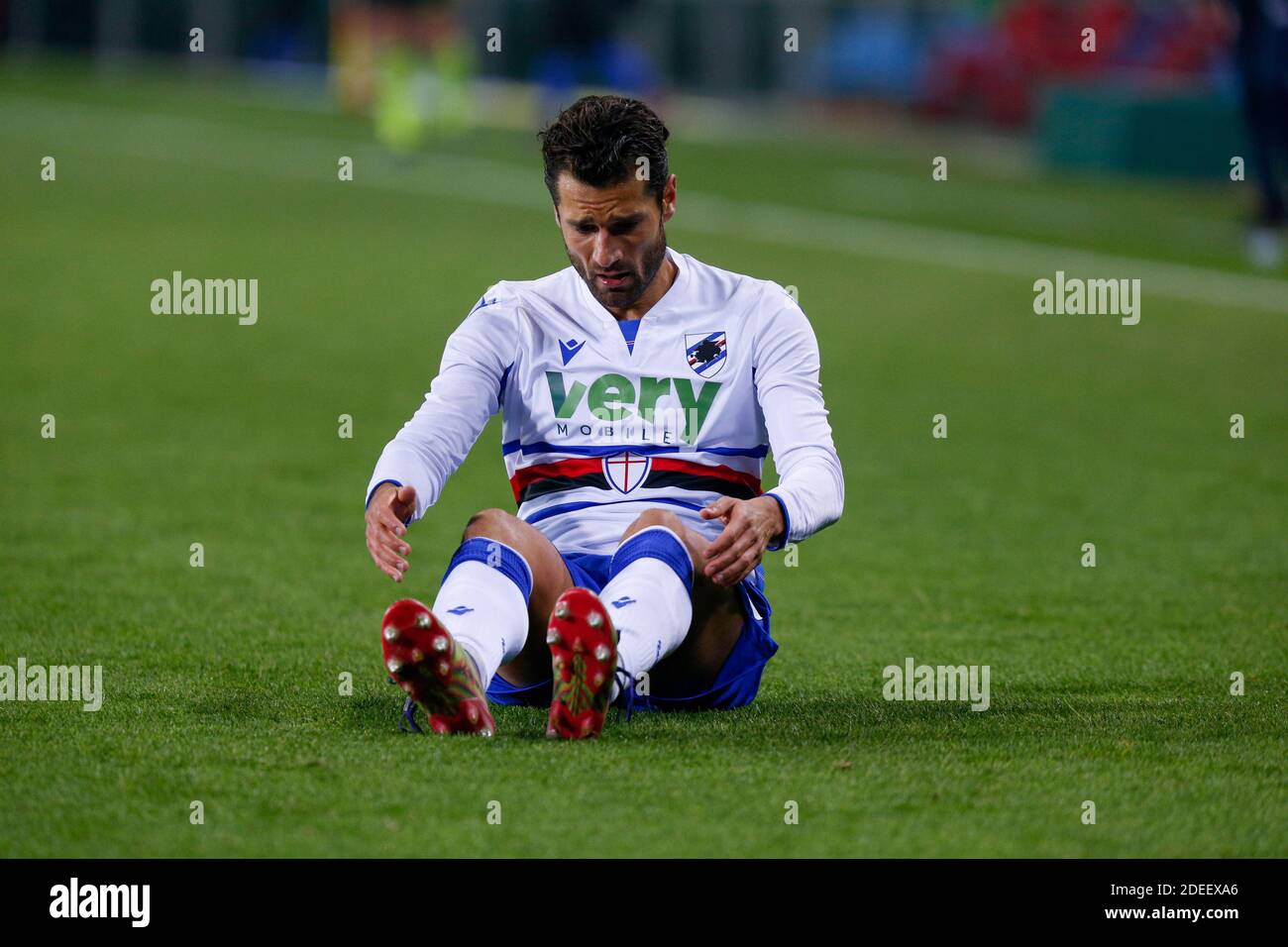 Olimpico Grande Torino stadium, Turin, Italy, 30 Nov 2020, Antonio Candreva (UC Sampdoria) during Torino FC vs UC Sampdoria, Italian football Serie A match - Photo Francesco Scaccianoce / LM Stock Photo