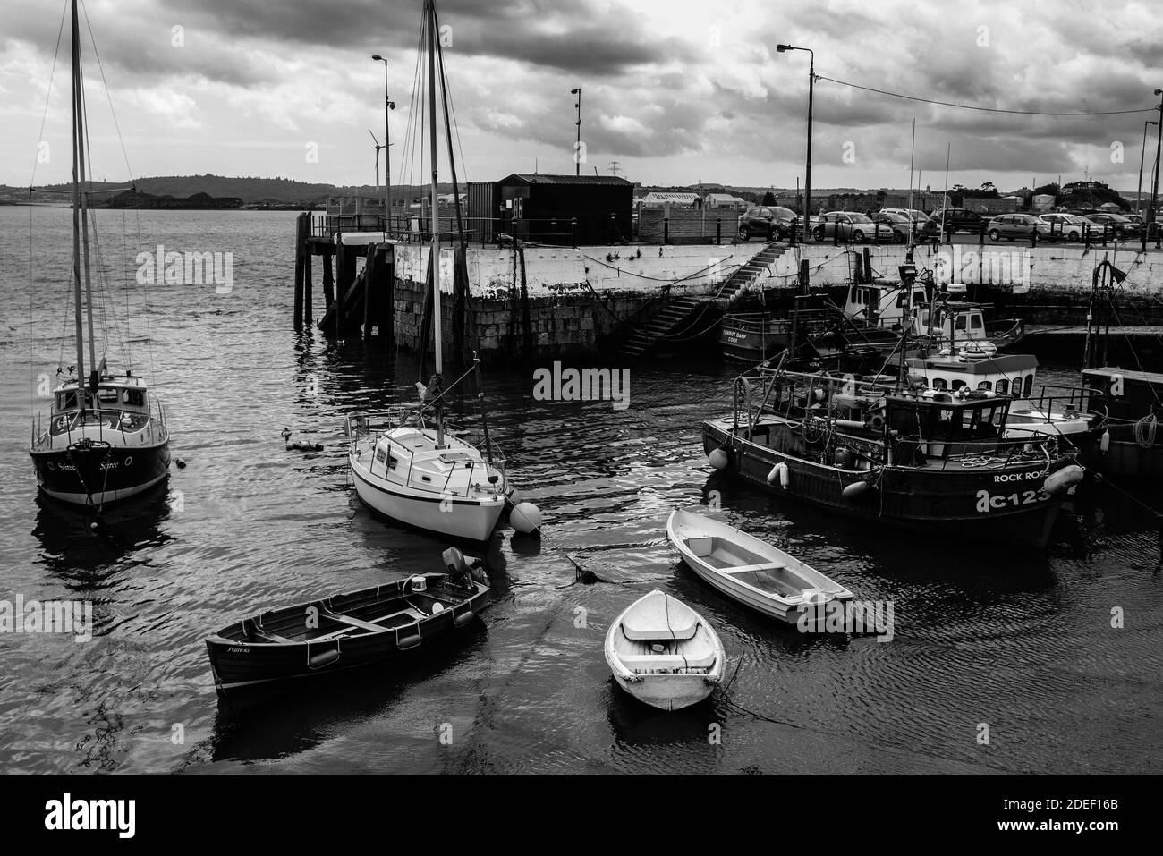 Fishing water view Black and White Stock Photos & Images - Alamy
