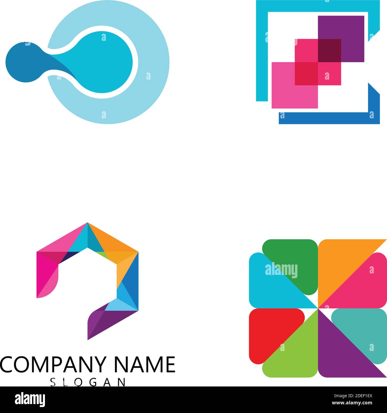 Dynamic butterfly logo Stock Vector Images - Alamy