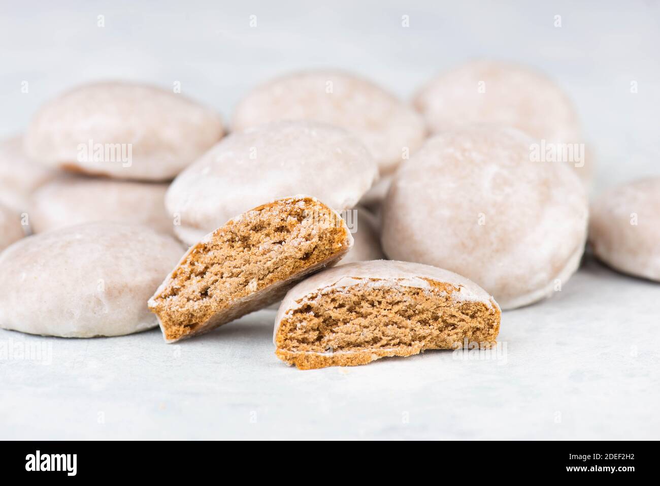 Pepper nuts, traditional german christmas sweets, nuremberg gingerbread