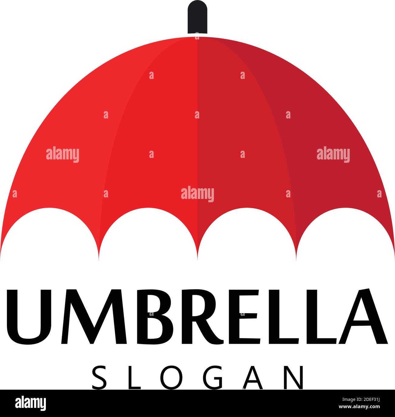 umbrella logo vector template Stock Vector Image & Art Alamy