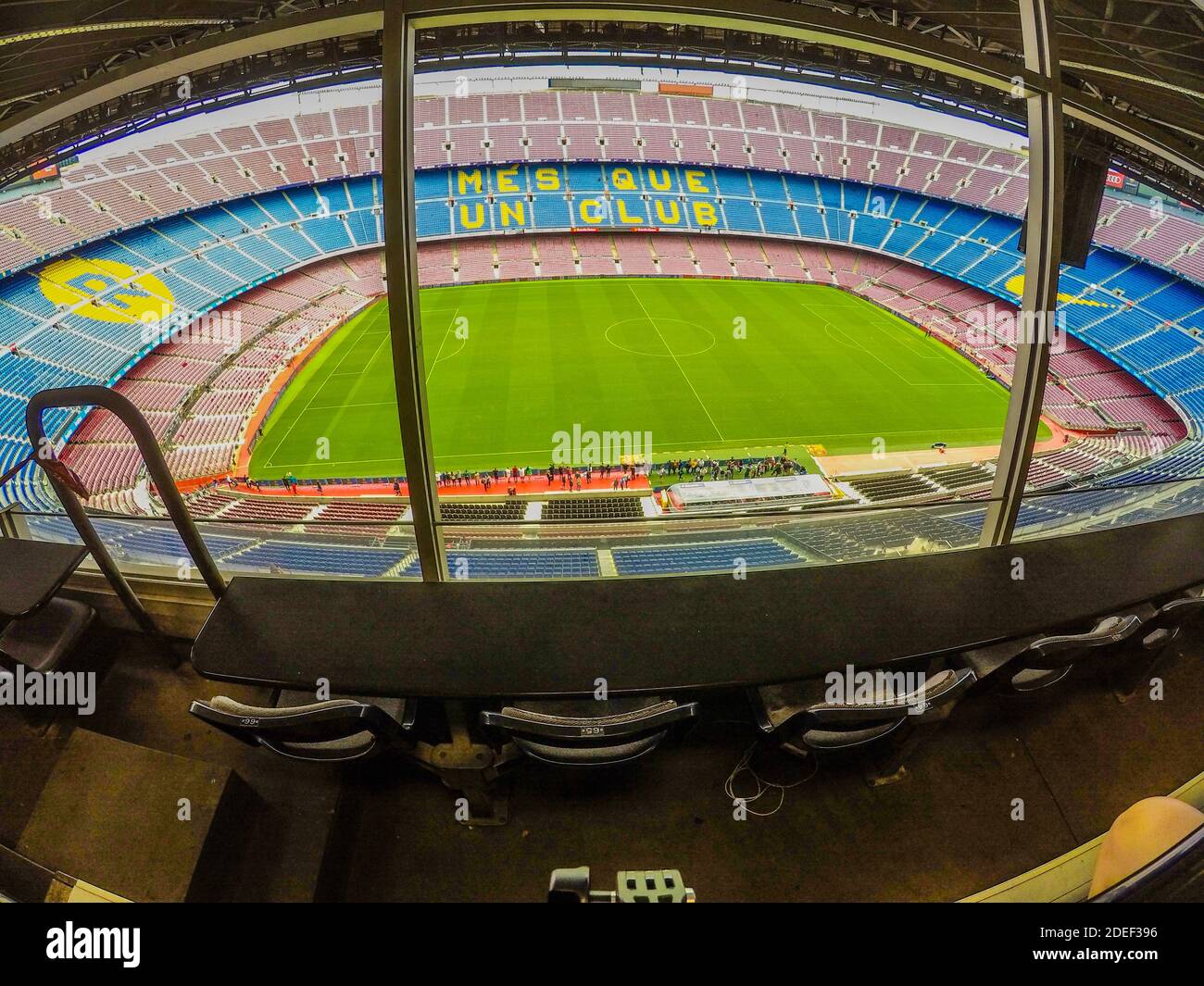 Nou Camp Stadium, Barcelona, Spain Stock Photo