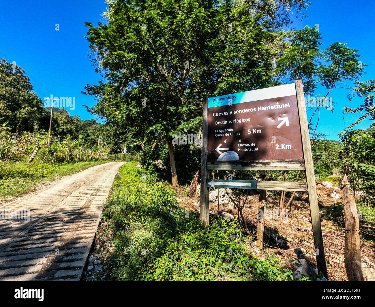 Mantetzulel Caves, San Luis Potosi, Mexico Stock Photo