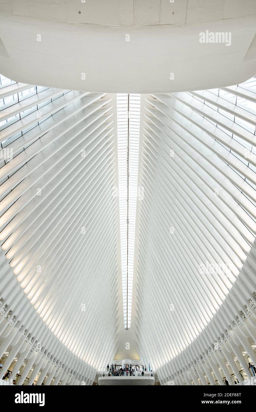 The Oculus, World Trade Center New York Stock Photo