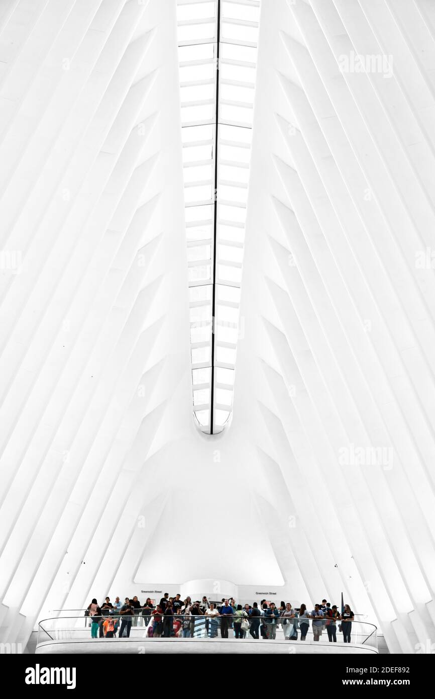 The Oculus, World Trade Centre, New York Stock Photo