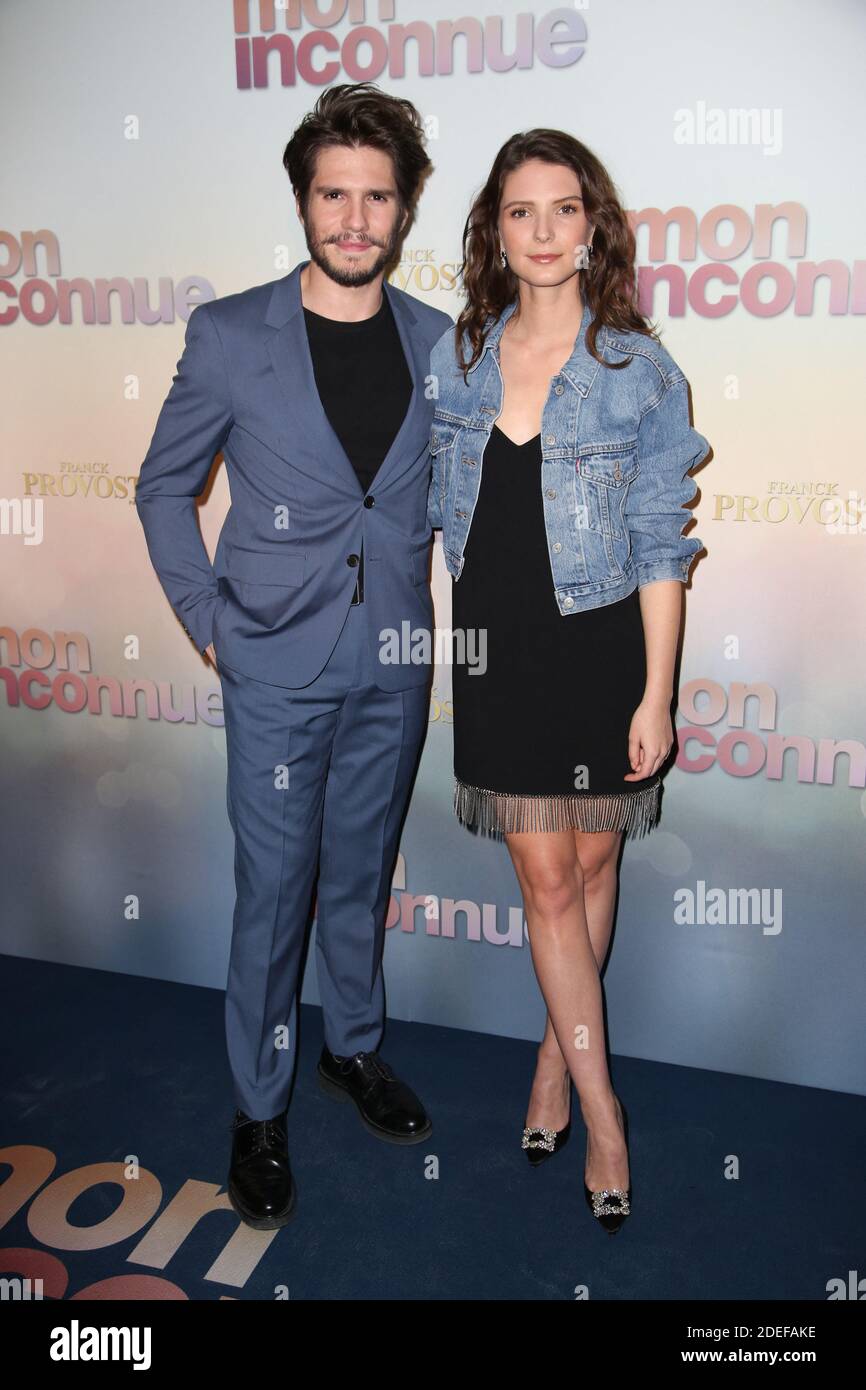 Petite Amie François Civil Compagne Francois Civil et Josephine Japy lors de la premiere de 'Mon Inconnue' a  l'UGC Normandie, a Paris, France, le 01 Avril 2019. Photo by Jerome  Domine/ABACAPRESS.COM Stock Photo - Alamy