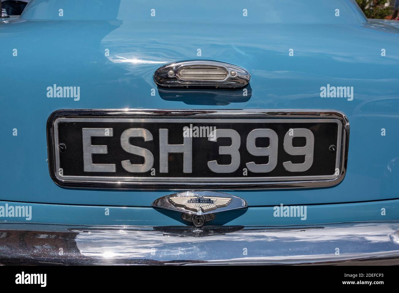 David brown aston martin emblem hi-res stock photography and 