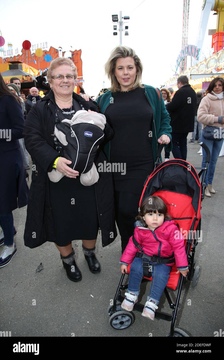Cindy Lopes attending the opening of the 2019 annual Foire du Trone fun  fair, in Paris, France on April 05, 2019. Photo by Jerome  Domine/ABACAPRESS.COM Stock Photo - Alamy