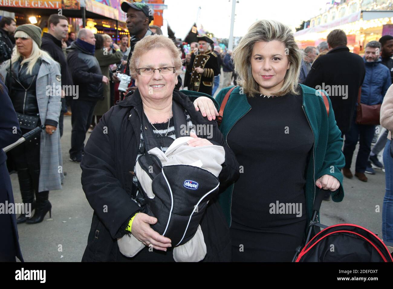 Cindy Lopes attending the opening of the 2019 annual Foire du Trone fun  fair, in Paris, France on April 05, 2019. Photo by Jerome  Domine/ABACAPRESS.COM Stock Photo - Alamy