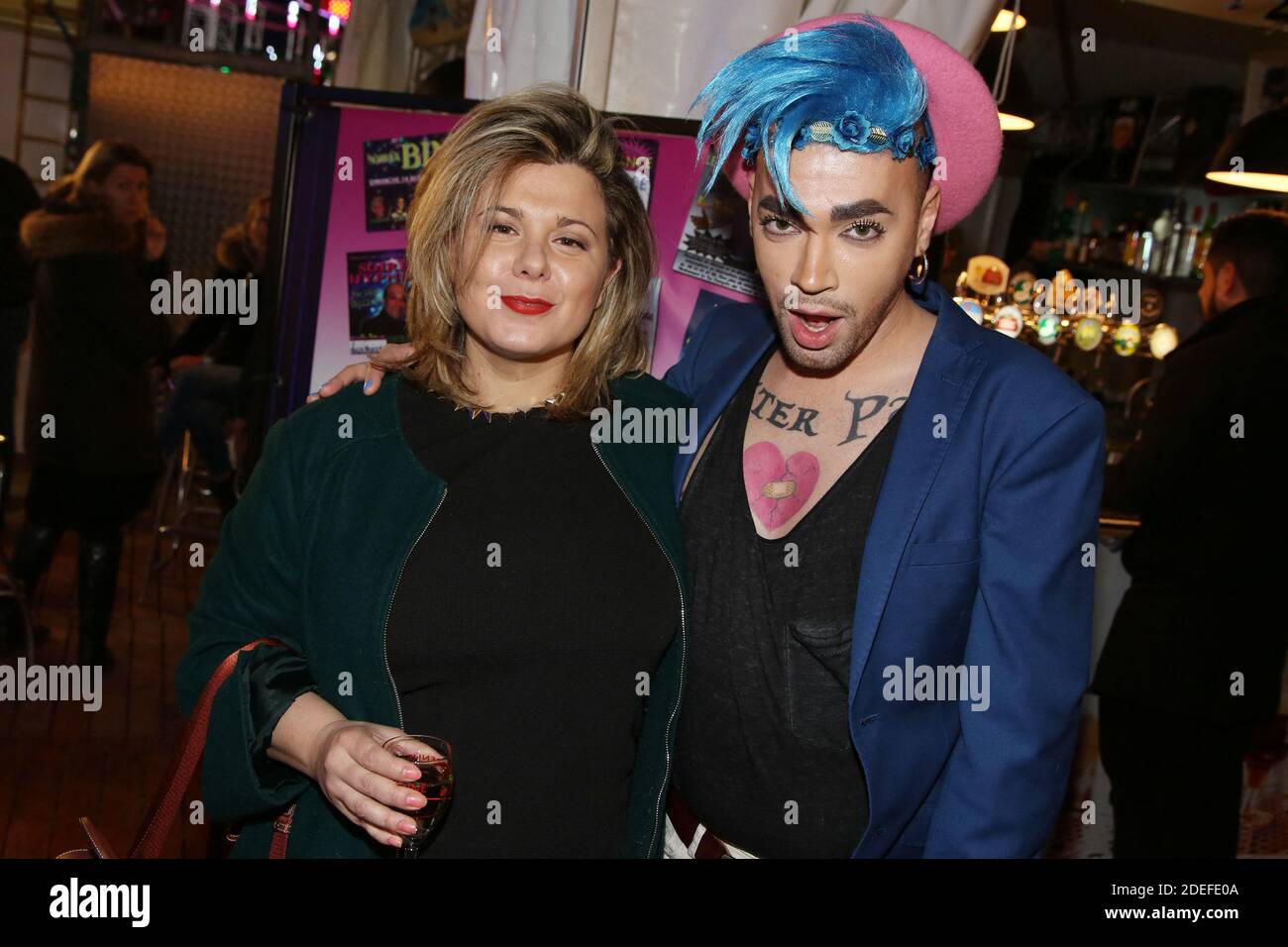 Cindy Lopes and Bruno Moneroe attending the opening of the 2019 annual  Foire du Trone fun fair, in Paris, France on April 05, 2019. Photo by  Jerome Domine/ABACAPRESS.COM Stock Photo - Alamy