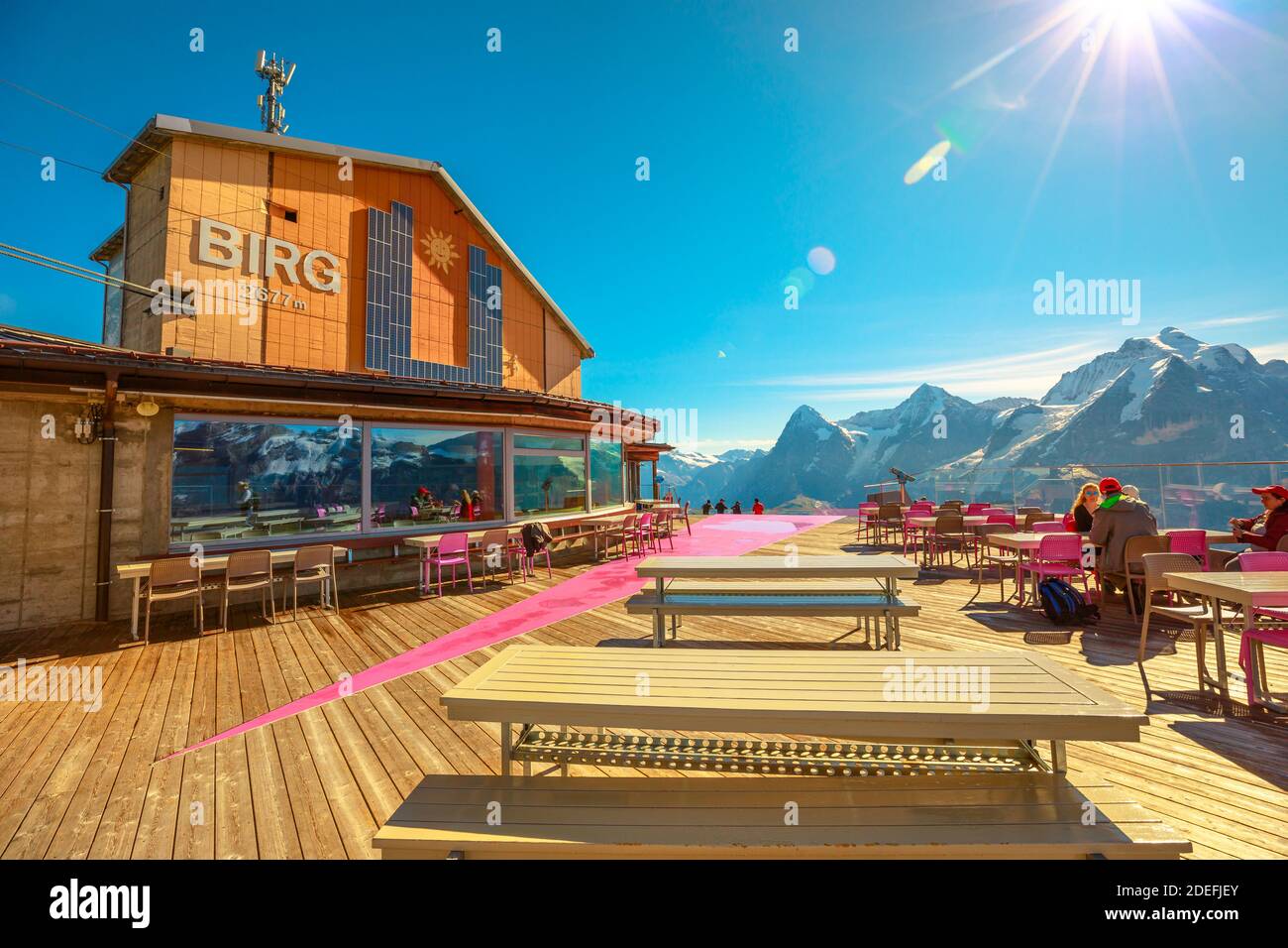 Switzerland skyline thrill hi-res stock photography and images - Alamy