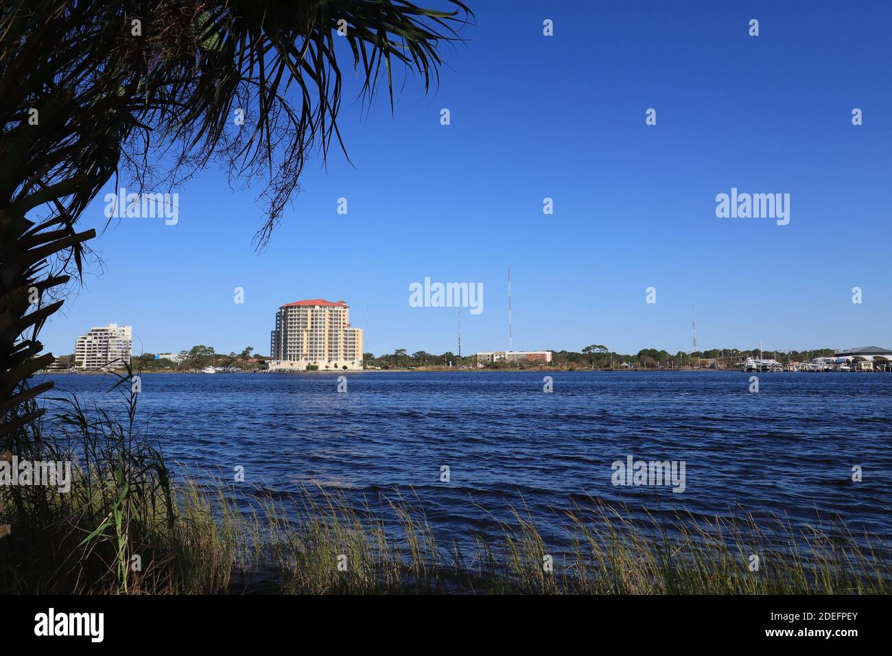 Santa Rose Island, Florida, USA September 2020. A wonderful view with