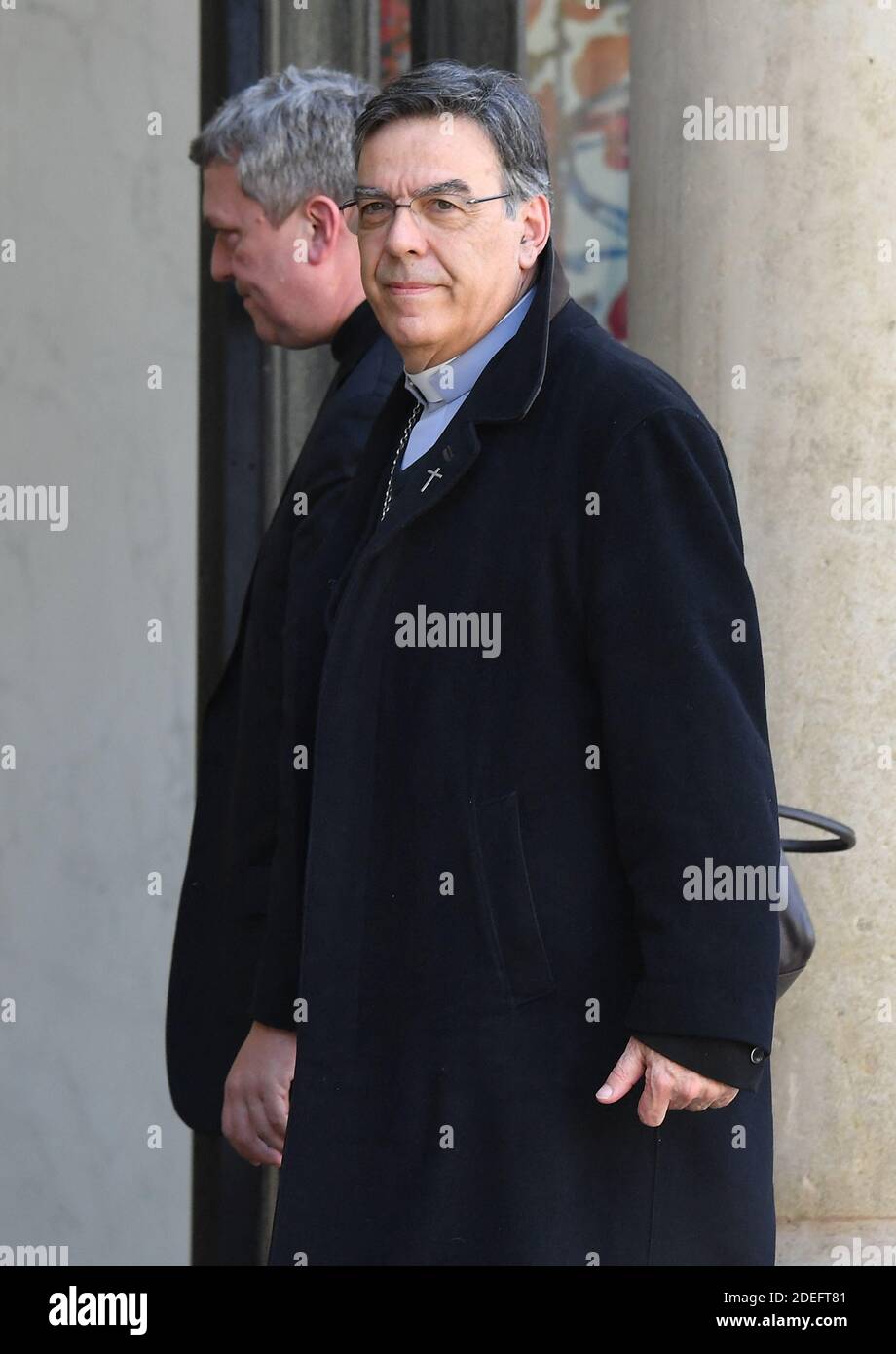French of Paris Michel Aupetit arrives at the Elysee