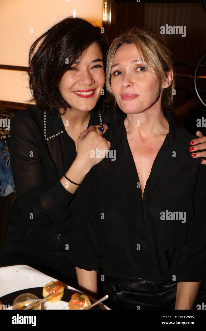 exclusif melanie doutey et anne marivin lors de la soiree de lancement de l application loox a la maison du caviar a paris france le 19 avril 2019 photo by jerome domine abacapress com