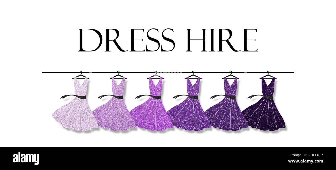 Dress hire shop Cut Out Stock Images & Pictures Alamy
