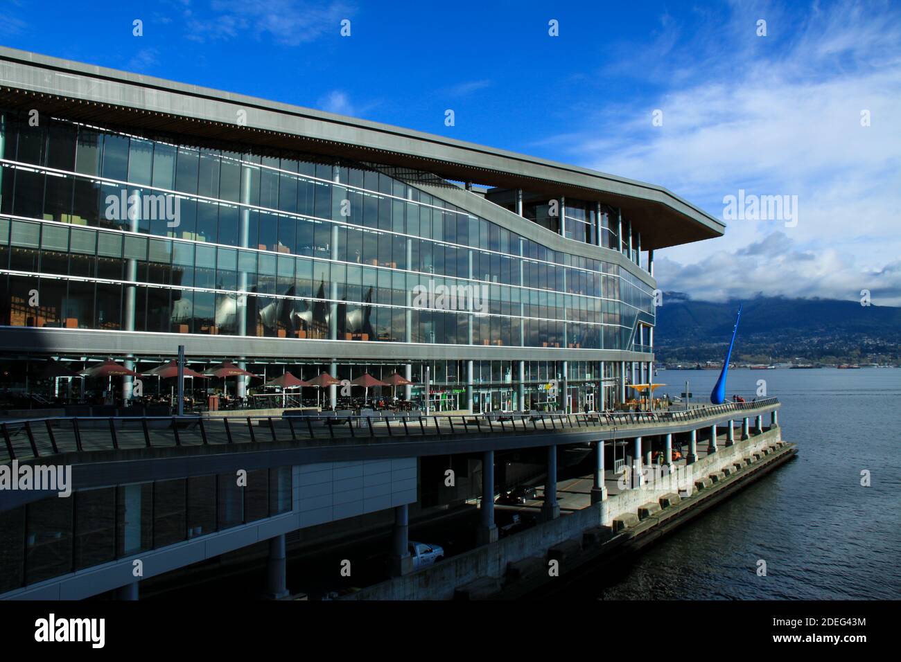 The Vancouver Convention Centre is a convention centre in Vancouver, British Columbia, Canada; it is one of Canada's largest convention centres Stock Photo