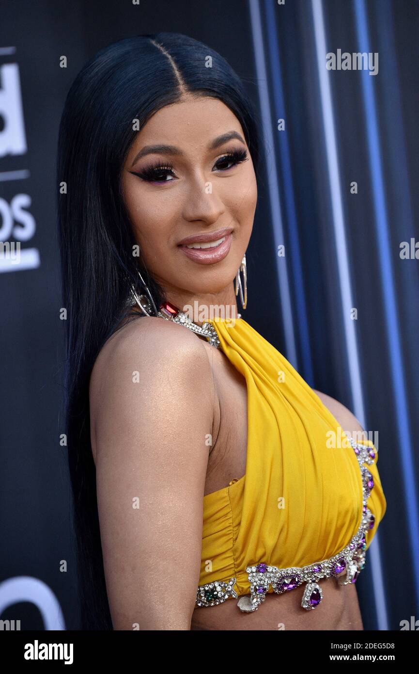 Cardi B attends the 2019 Billboard Music Awards at MGM Grand
