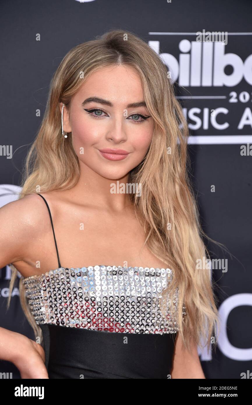 Sabrina Carpenter attends the 2019 Billboard Music Awards at MGM