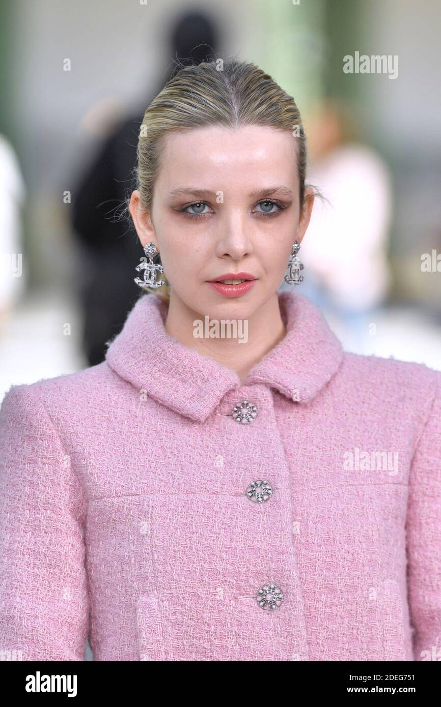 Greta Bellamacina attending the Chanel Cruise Collection 2020 Photocall
