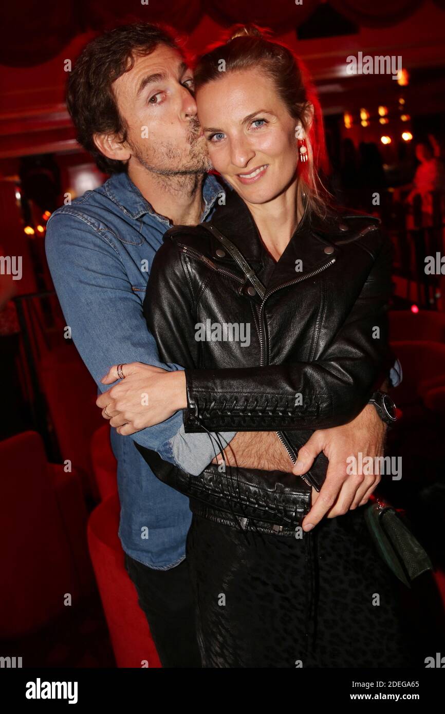 Bruce Jouanny and his girlfriend attending a party to celebrate Sandra ...