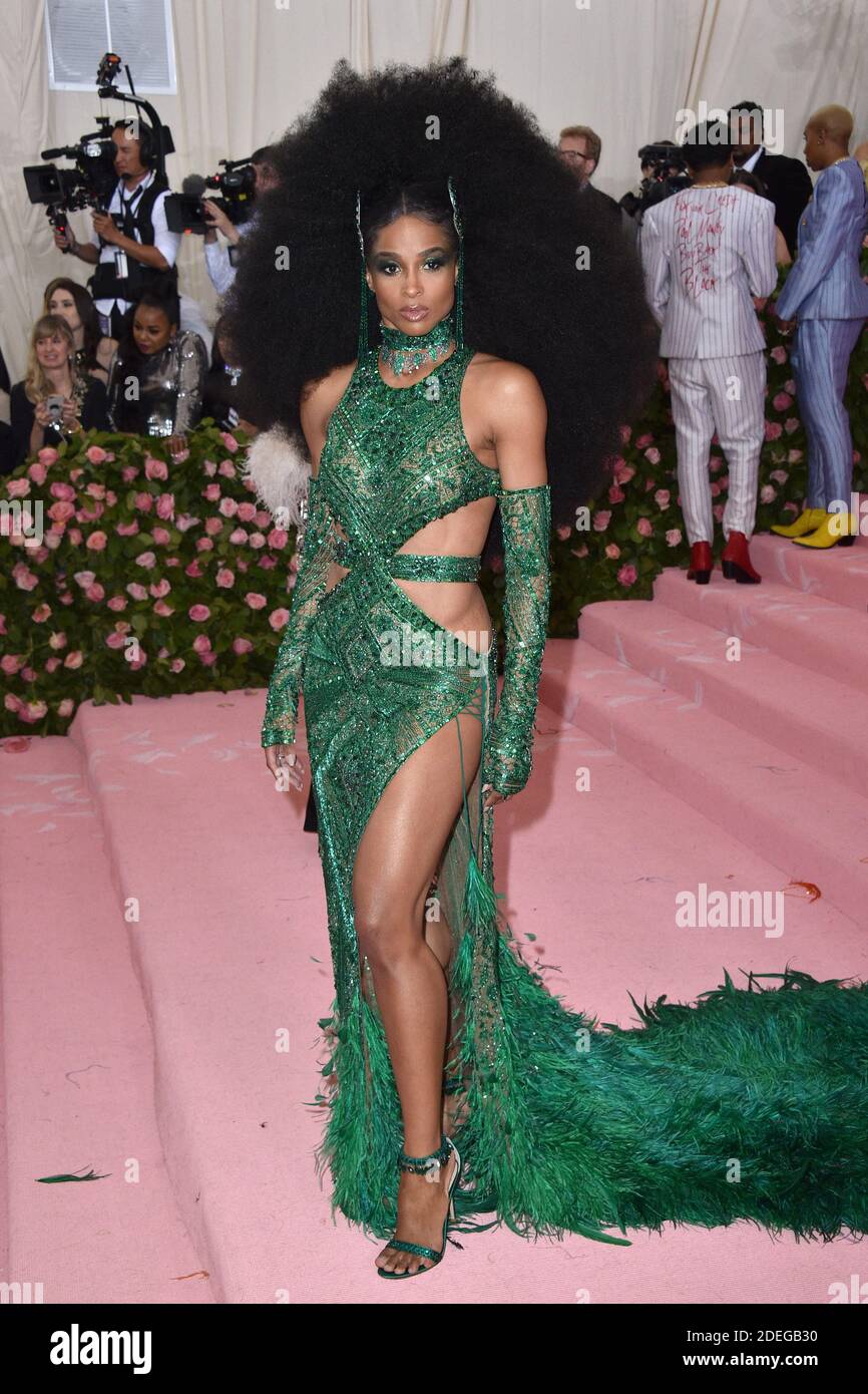 Ciara attends The 2019 Met Gala Celebrating Camp: Notes On Fashion at The  Metropolitan Museum of Art on May 06, 2019 in New York City. Photo by  Lionel Hahn/ABACAPRESS.COM Stock Photo - Alamy