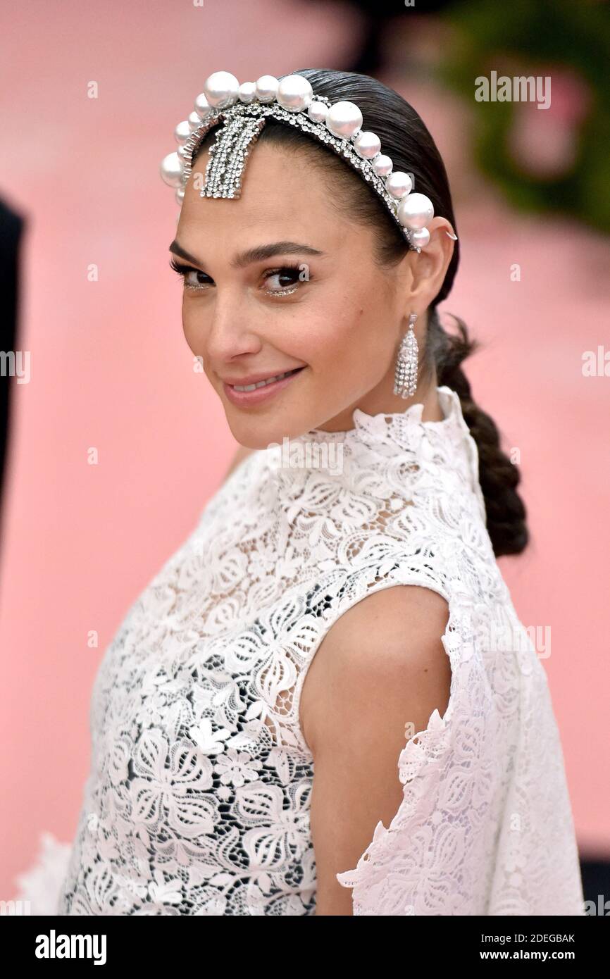 Gal Gadot attends The 2019 Met Gala Celebrating Camp: Notes On Fashion at  The Metropolitan Museum