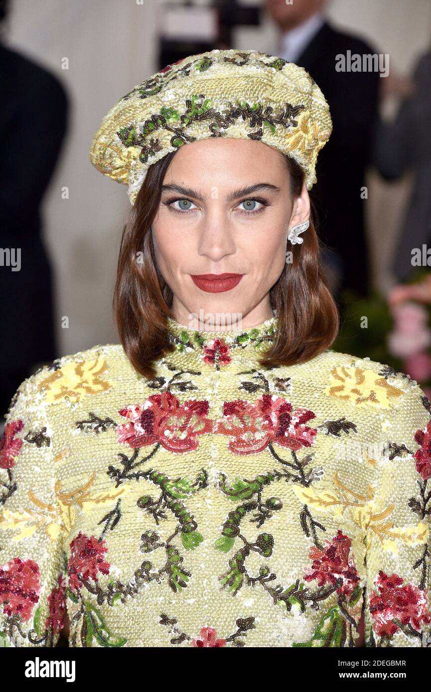 Alexa Chung attends The 2019 Met Gala Celebrating Camp: Notes On ...