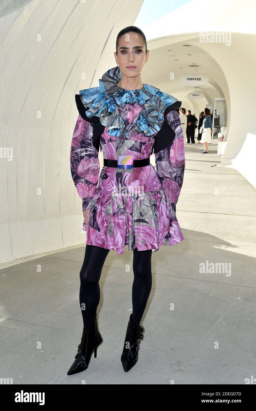 Jennifer Connelly attends the Louis Vuitton Cruise 2020 Fashion Show at TWA  Terminal in JFK Airport on May 08, 2019 in New York City. Photo by Lionel  Hahn/ABACAPRESS.COM Stock Photo - Alamy