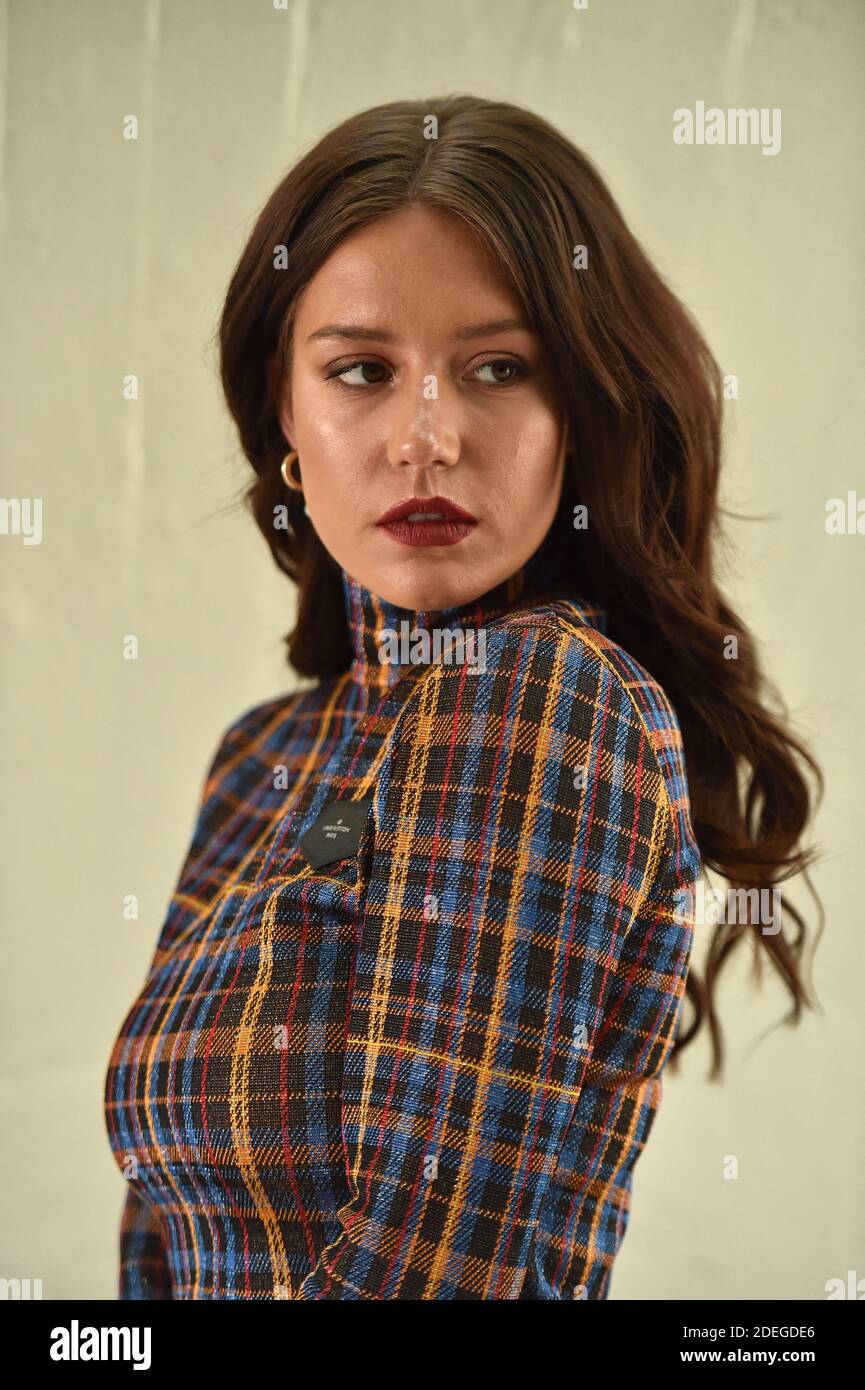 Adèle Exarchopoulos attends the Louis Vuitton Cruise 2020 Fashion Show