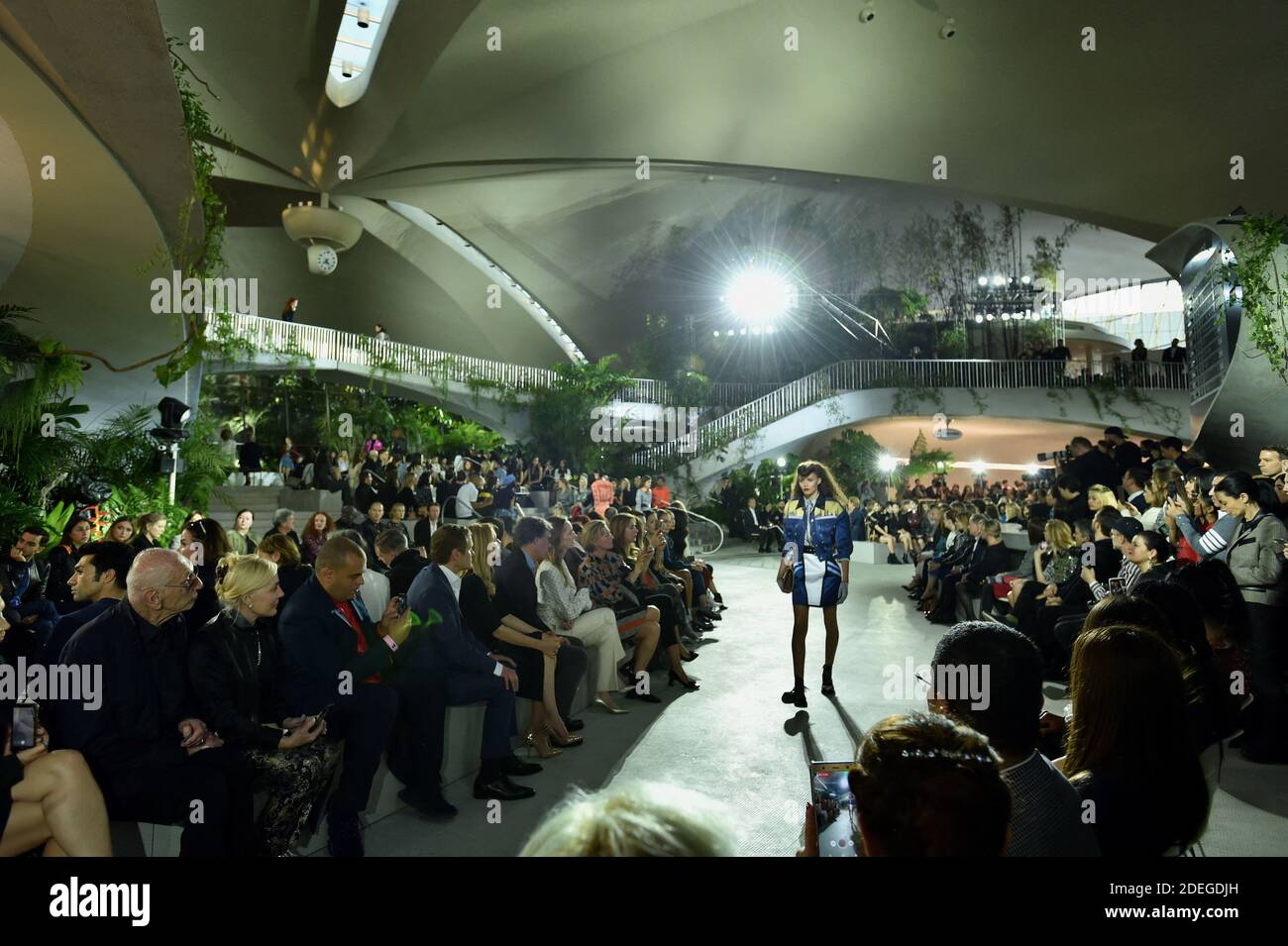 The Louis Vuitton Cruise 2020 Fashion Show at TWA Terminal in JFK