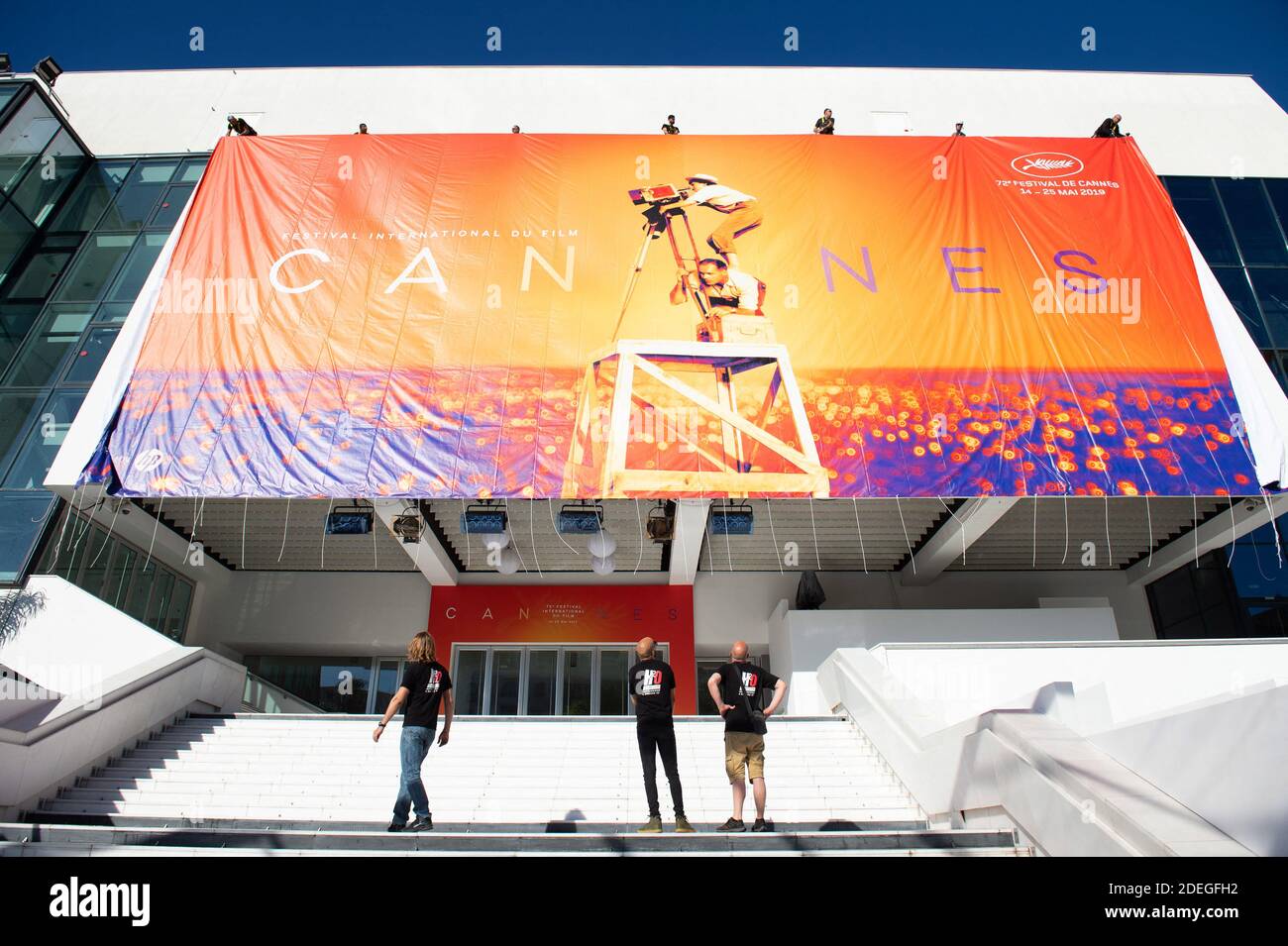 Affiche Originale Festival De Cannes 2019 - Thème Caméra/Varda, Grande Format Roulée